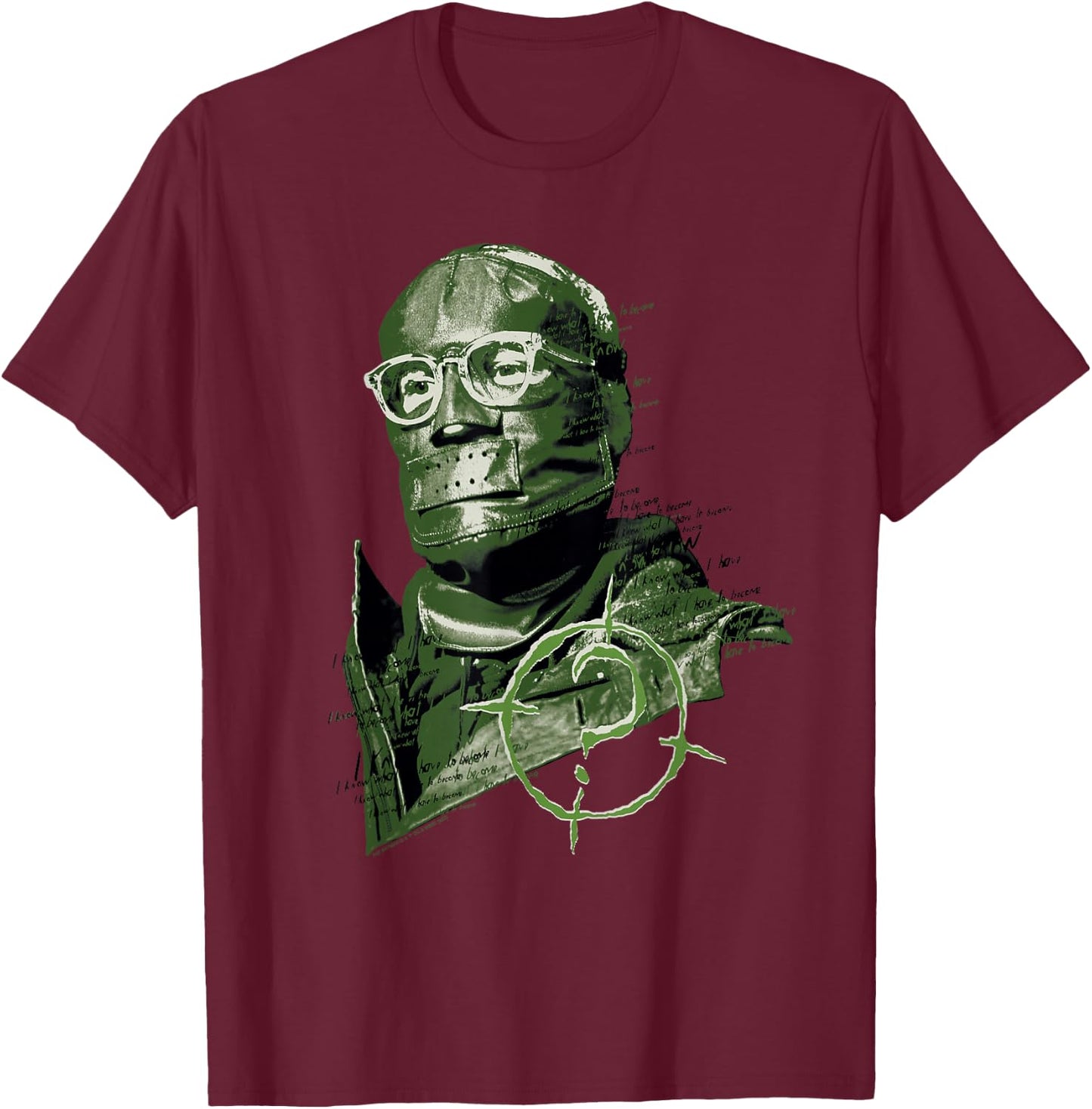 The Batman Unmask The Riddler T-Shirt - T-Shirt | Maroon