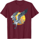 Harry Potter Hippogriff Over the Moon T-Shirt - T-Shirt | Maroon