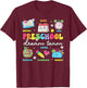 Preschool Dream Team Back To School Teachers Preschool T-Shirt - T-Shirt | Maroon