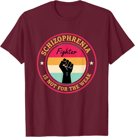 End The Stigma, Support T-Shirt - T-Shirt | Maroon