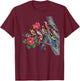 Birds on a Branch Birding Bird Watching Birder Bird Watcher T-Shirt - T-Shirt | Maroon