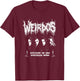 The Craft Weirdos Heavy Metal Logo 90's Witch Movie T-Shirt - T-Shirt | Maroon