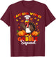 Thanksgiving Cafeteria Worker Gobble Squad Turkey T-Shirt - T-Shirt | Maroon