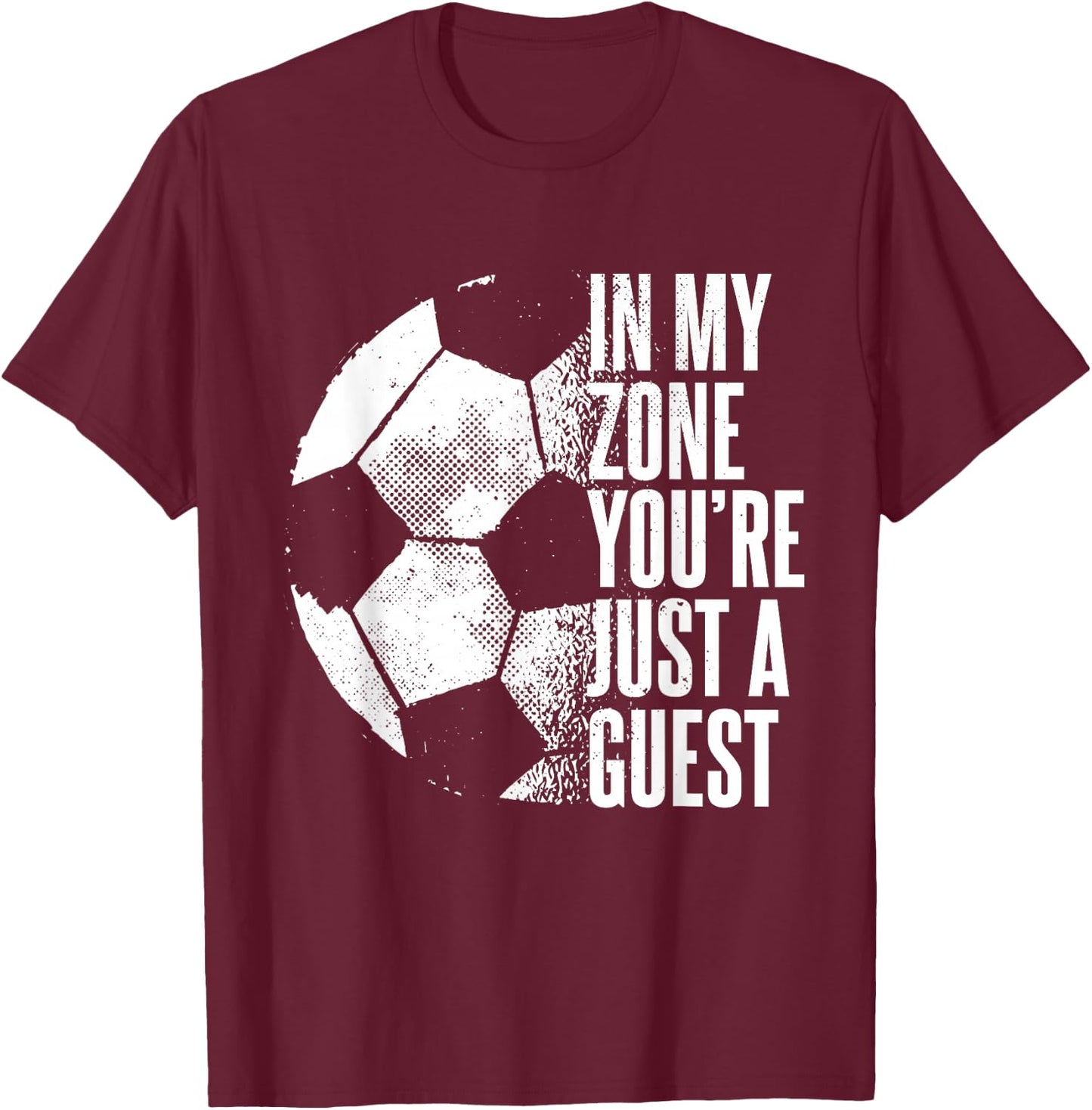 Defender Soccer Goalie Goaltender T-Shirt - T-Shirt | Maroon
