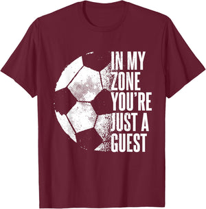 Defender Soccer Goalie Goaltender T-Shirt - T-Shirt | Maroon