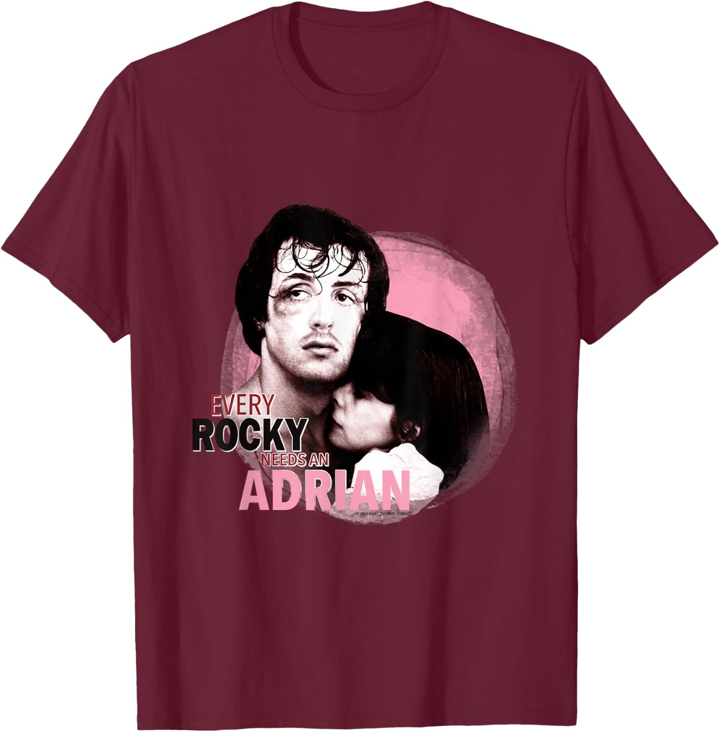 Rocky Every Rocky Needs An Adrian T-Shirt - T-Shirt | Maroon