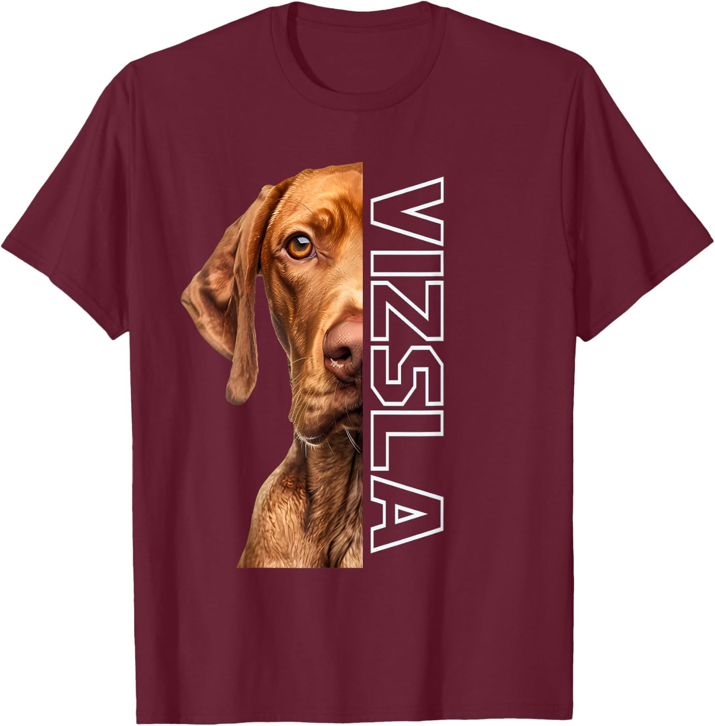 Vizsla T-Shirt - T-Shirt | Maroon