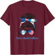 Guatemala Girls USA American guatemalan Girl T-Shirt - T-Shirt | Maroon