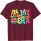 Disco Groovy In My Caretaker Era T-Shirt - T-Shirt | Maroon