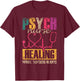 Psych Nurse: Healing Minds Touching Hearts Psychiatry Nurses T-Shirt - T-Shirt | Maroon