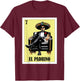 Funny Mexican Baptism Design - El Padrino T-Shirt - T-Shirt | Maroon