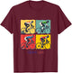 Team USA, Olympics, Cyclists, Bicycles T-Shirt - T-Shirt | Maroon