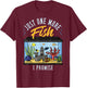 Fish Tank Aquarium Gift Saltwater Aquascaping T-Shirt - T-Shirt | Maroon