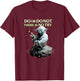 Star Wars Classic Do Or Do Not There Is No Try Yoda Portrait T-Shirt - T-Shirt | Maroon