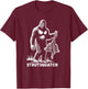 Strutsquatch Bigfoot Sasquatch Funny Youth Turkey Hunting T-Shirt - T-Shirt | Maroon
