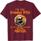 I'm The Grandma Witch Like A Normal Grandma Halloween T-Shirt - T-Shirt | Maroon