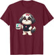 Shih Tzu Aunt Dog Funny Family T-Shirt - T-Shirt | Maroon