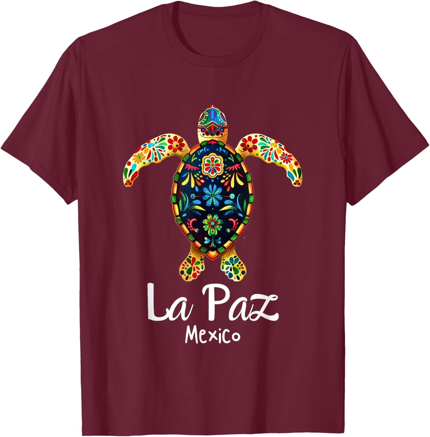 Mexico La Paz Souvenir / La Paz T-Shirt - T-Shirt | Maroon