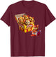 Kitten Nuggets Cat Lover Gift Food Pun Chicken Nuggets Men Women Kids T-Shirt - T-Shirt | Maroon