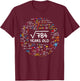 Square Root Of 784 28th Birthday 28 Year Old Gifts Math Bday T-Shirt - T-Shirt | Maroon