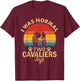 Cavalier Dog Lovers Gifts I Was Normal Two Cavaliers Ago Dog Women Kids T-Shirt - T-Shirt | Maroon