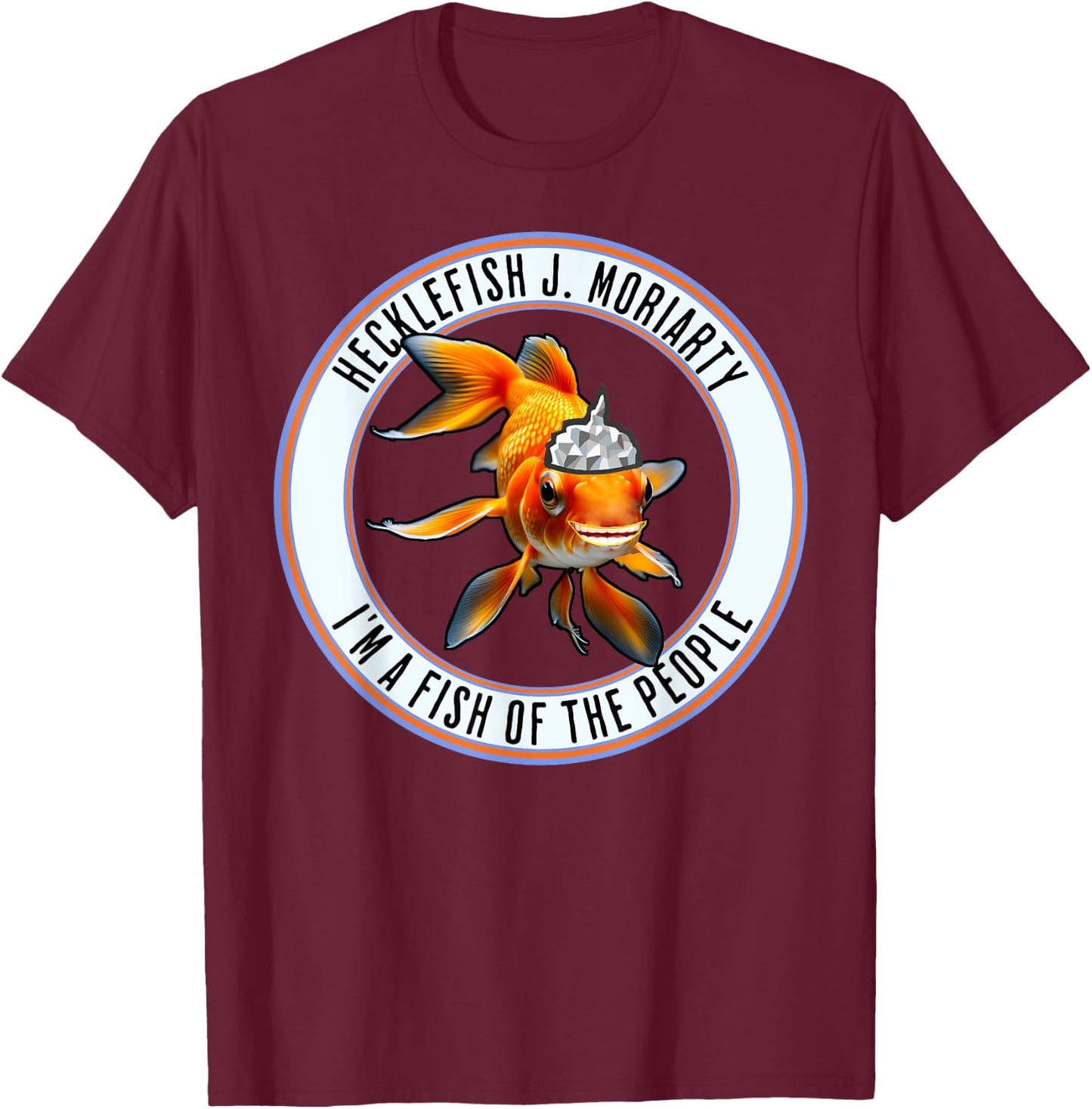 I'm A Fish Of The People T-Shirt - T-Shirt | Maroon