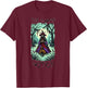 Louisiana Swamp Voodoo Witch Halloween T-Shirt - T-Shirt | Maroon
