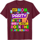 00s Outfit Idea for Kids & Novelty Kids 2000s 00s Themed T-Shirt - T-Shirt | Maroon