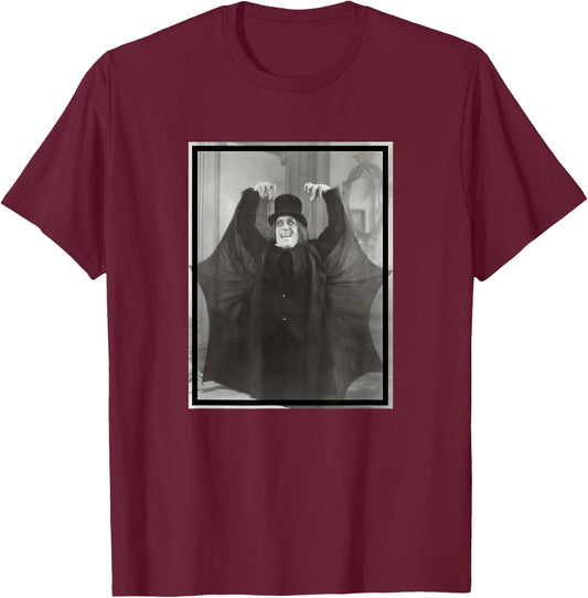 Professor Edward C Burke - London After Midnight T-Shirt - T-Shirt | Maroon