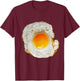 Egg Costume for Halloween Deviled Egg Omelet Poached Boiled T-Shirt - T-Shirt | Maroon