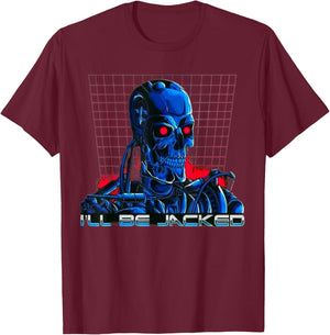 I'll Be Jacked Gym Weightlifting Bodybuilding Fitness work T-Shirt - T-Shirt | Maroon