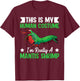 Mantis Shrimp crustacean Quote for a Mantis Shrimp master T-Shirt - T-Shirt | Maroon