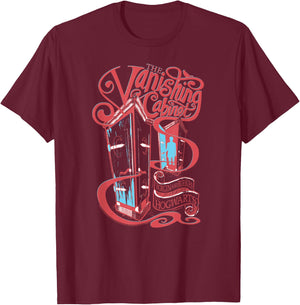 Harry Potter The Vanishing Cabinet Borgin Burkes T-Shirt - T-Shirt | Maroon