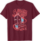 Harry Potter The Vanishing Cabinet Borgin Burkes T-Shirt - T-Shirt | Maroon