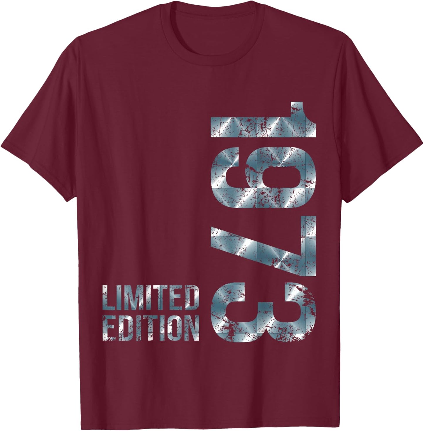 53th Birthday Gifts Men Women 1973 53 Years Old Vintage 1973 T-Shirt - T-Shirt | Maroon