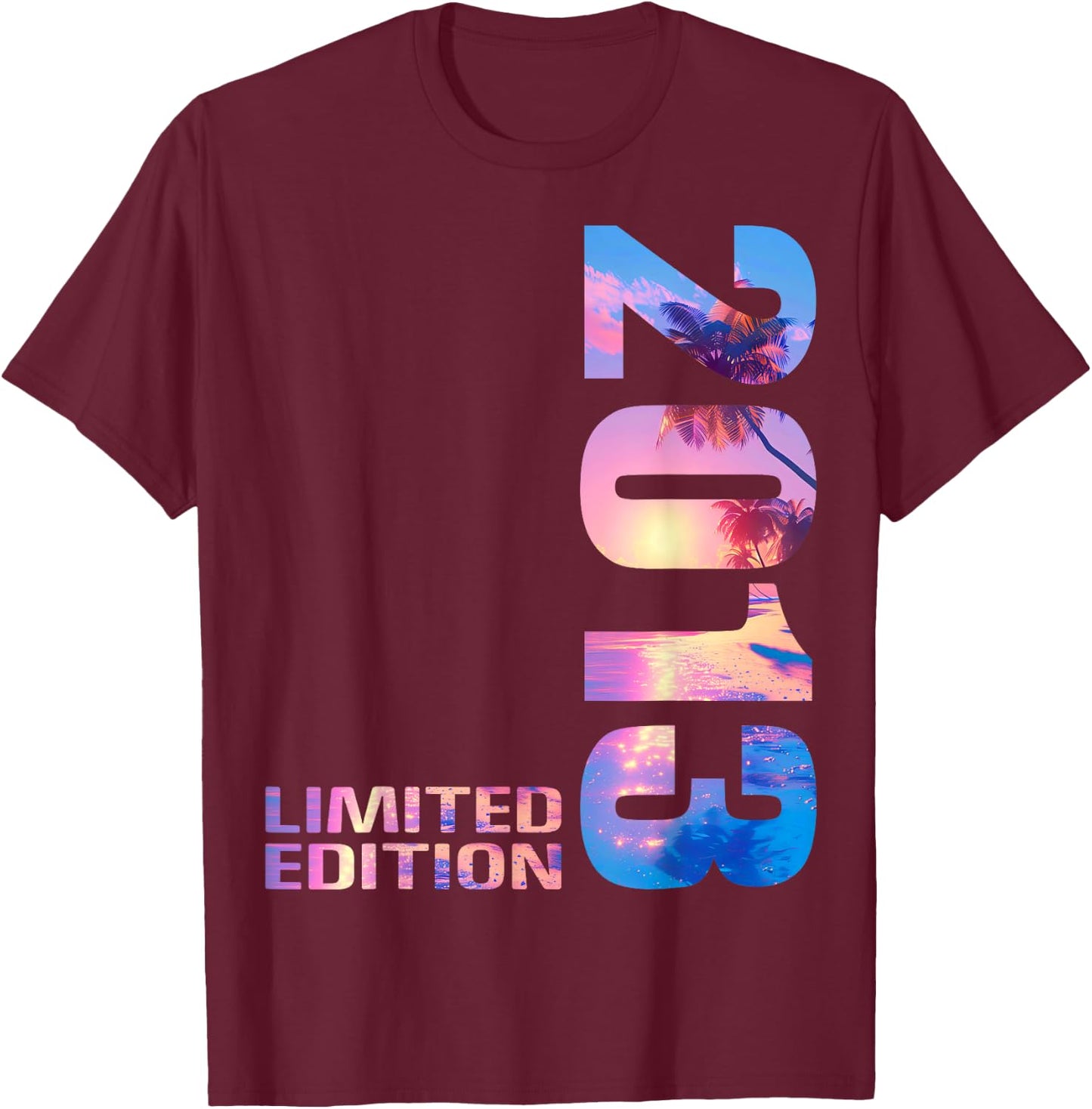 12th Birthday 2013 Limited Edition 12 Boy Girl T-Shirt - T-Shirt | Maroon