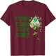 Climate Change Is Really Scary- Outfit Ecology- Earth Day T-Shirt - T-Shirt | Maroon