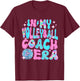 Disco In My Volleyball Coach Era T-Shirt - T-Shirt | Maroon