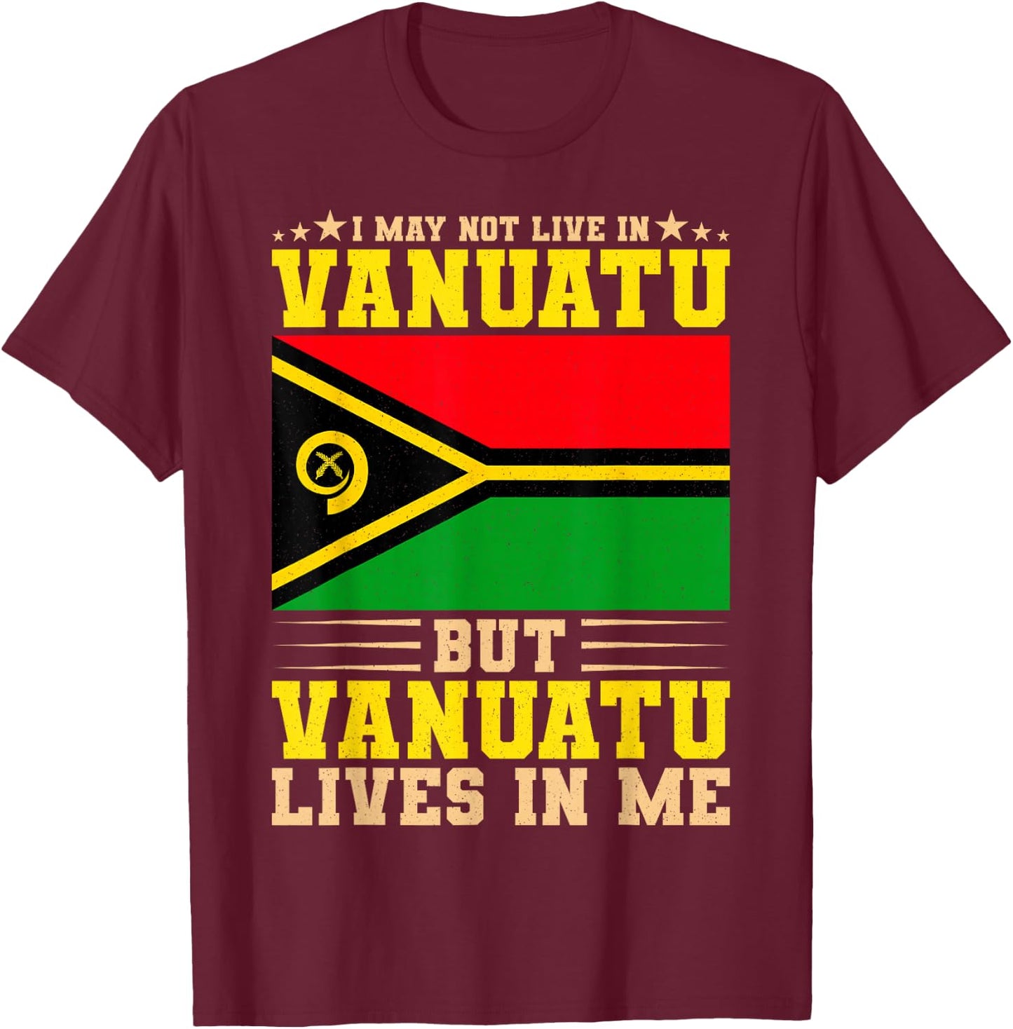 Vanuatu T-Shirt - T-Shirt | Maroon