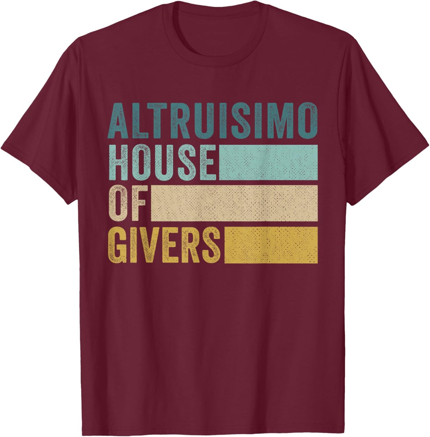 Altruismo House of Givers RCA Givers School T-Shirt - T-Shirt | Maroon