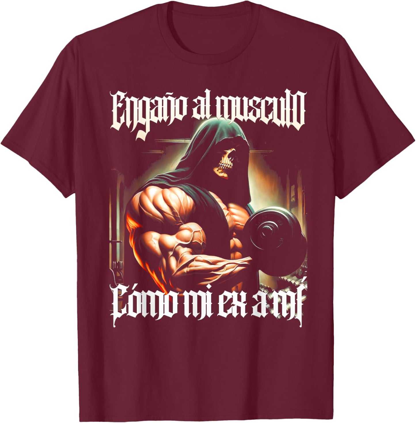 Frases Chidas Funny Mexicans Sarcasm Skull Sayings Hispanic T-Shirt - T-Shirt | Maroon