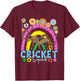 Cricket Costume Squad Matching Animal Lover Kids Toddler T-Shirt - T-Shirt | Maroon