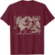 Assyrian Sumerian Mythology Enlil Marduk Tiamat T-Shirt - T-Shirt | Maroon