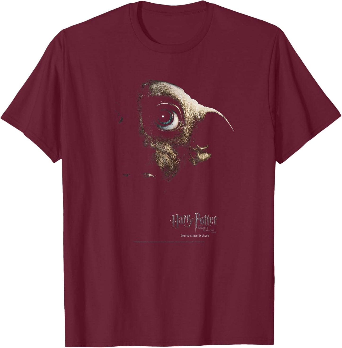 Harry Potter Dobby T-Shirt - T-Shirt | Maroon