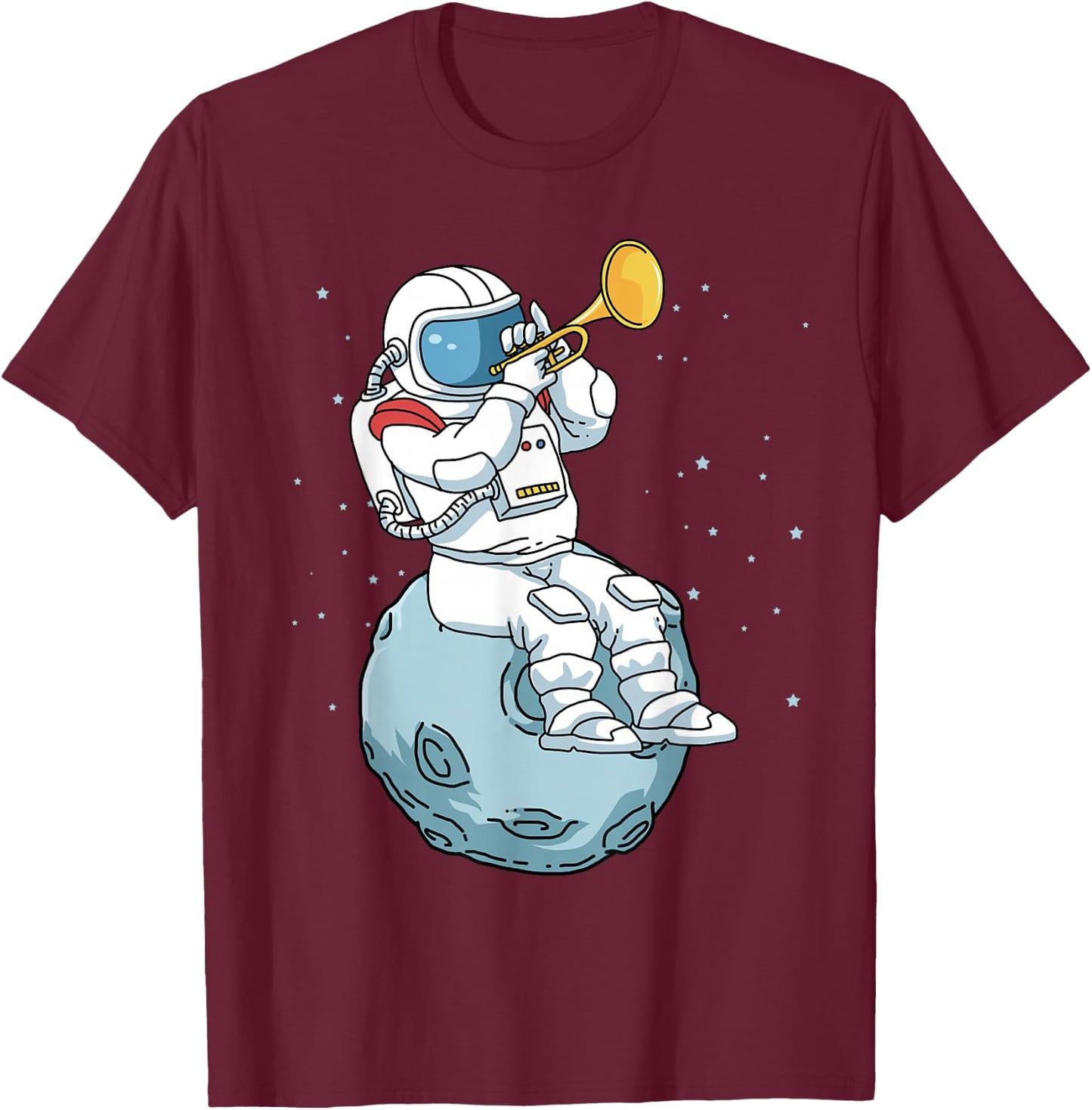 Trumpet T Shirt Boys Girls Trumpet Player Gifts Men Women T-Shirt - T-Shirt | Maroon
