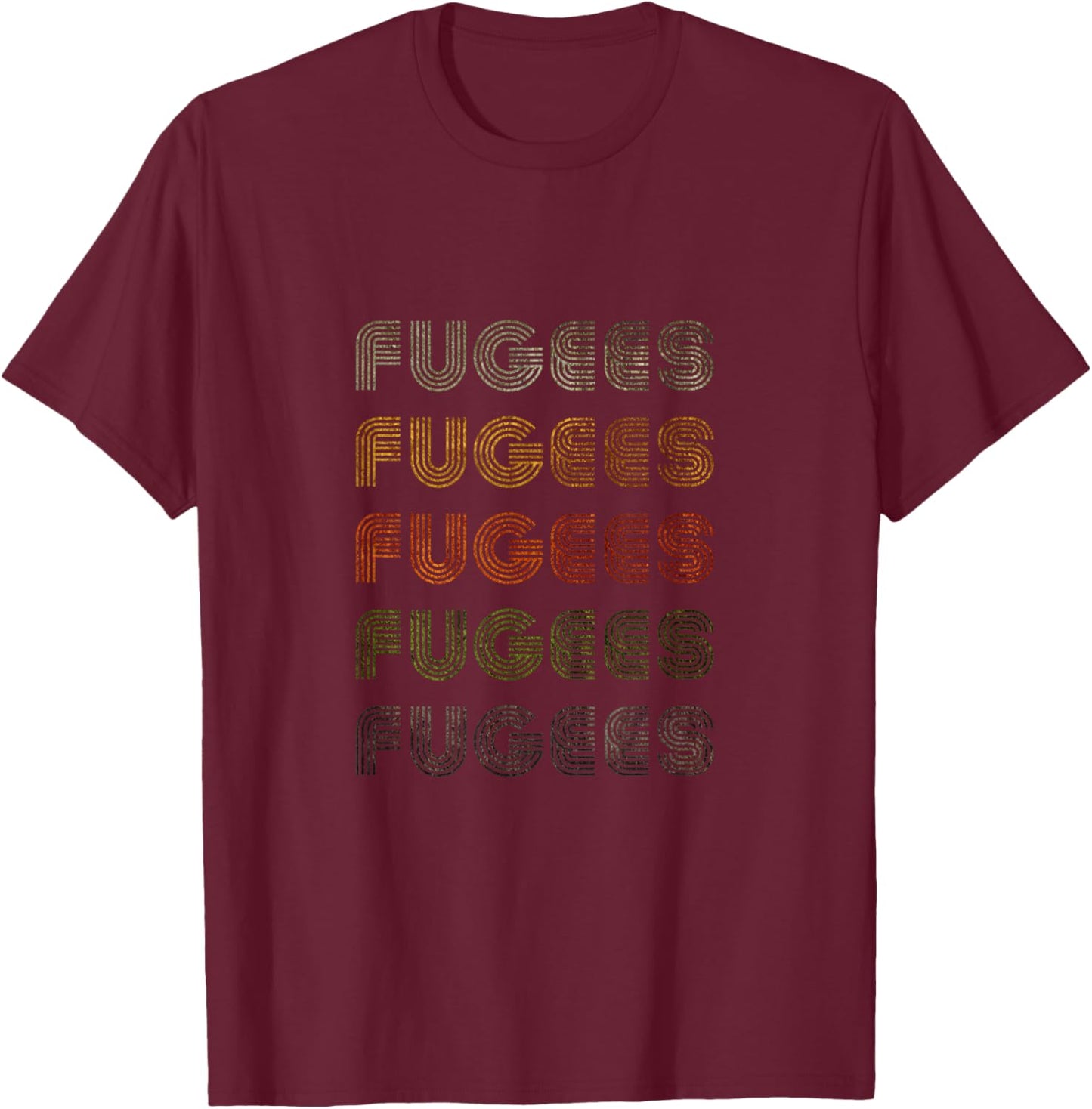 Love Heart Fugees Grunge Vintage Style Black Fugees T-Shirt - T-Shirt | Maroon