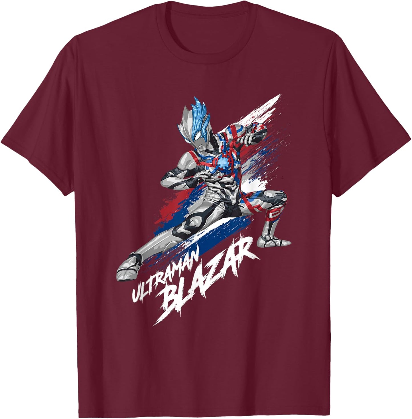 Ultraman Blazar - Ultraman Blazar G T-Shirt - T-Shirt | Maroon
