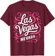 I Love LAS VEGAS Nevada City Vegas Souvenir Gifts Las Vegas T-Shirt - T-Shirt | Maroon