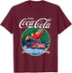 Coca Cola Christmas Holidays Are Coming Truck T-Shirt - T-Shirt | Maroon