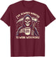 Grim Reaper Last Responder T-Shirt - T-Shirt | Maroon